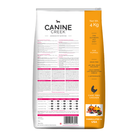 Canine - Creek - Ultra Premium - Puppy - Dry Dog Food