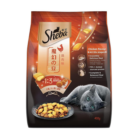 Sheba - Chicken Flavor - All Life Stages - Dry Cat Food