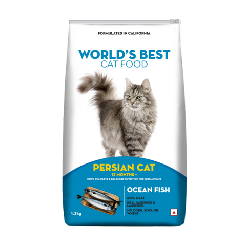 World’s Best - Ocean Fish - Persian Cat - (12 Months+) - Cat Dry Food