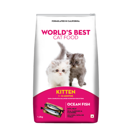 World’s Best - Ocean Fish - Kitten - Cat Dry Food