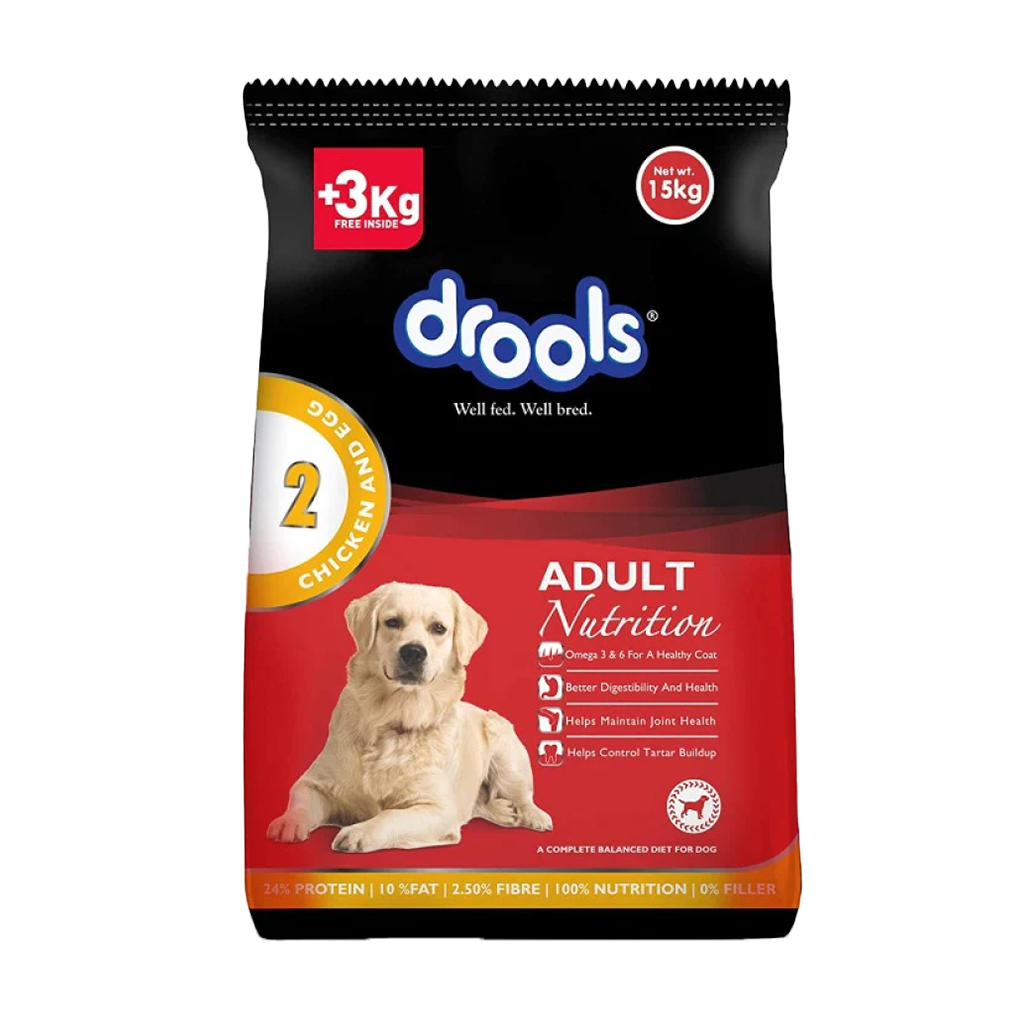 Drools - Chicken and Egg - Adult - Dog Dry Food