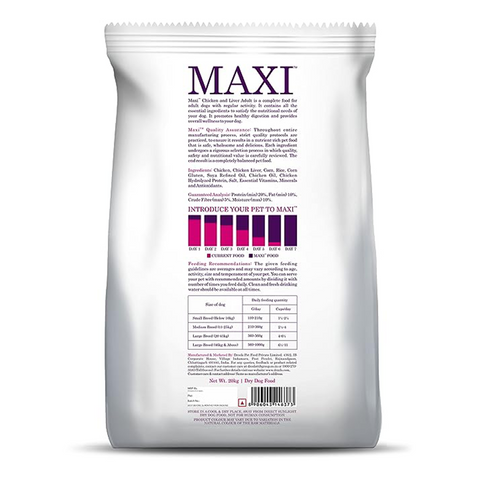 Drools - Maxi - Chicken and Liver - Adult - Dog Dry Food