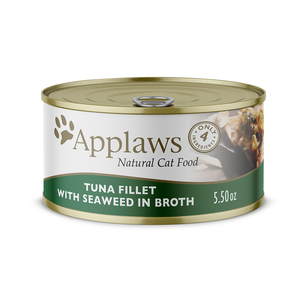 APPLAWS NATURALS - TUNA FILLET WITH SEAWEED IN BROTH - CAT WET FOOD