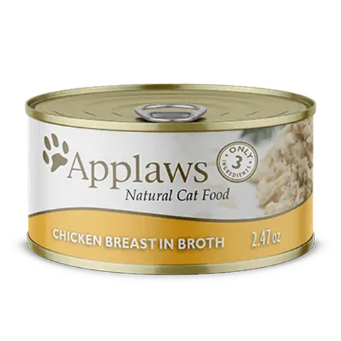 APPLAWS NATURALS - CHICKEN BREAST IN BROTH - CAT WET FOOD