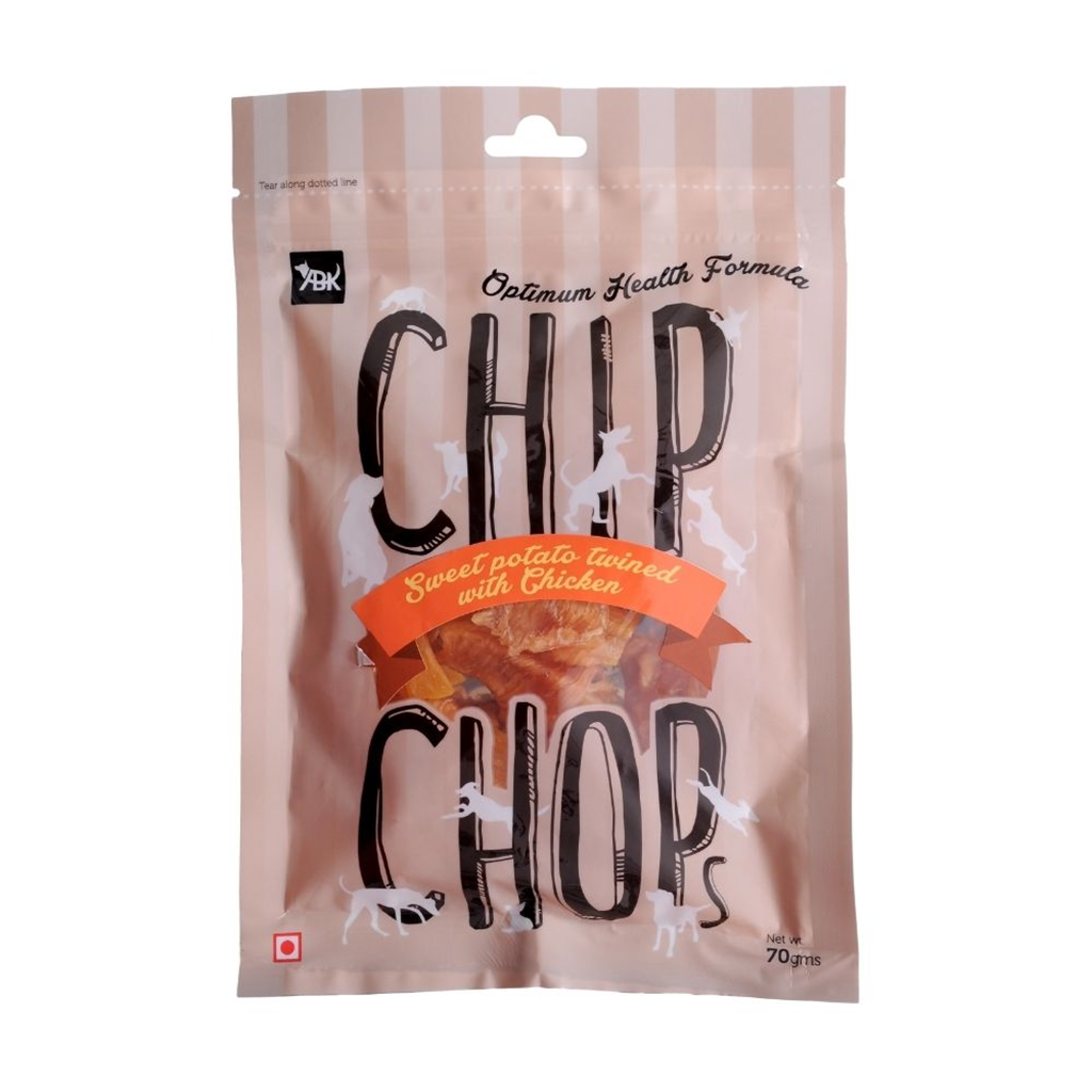 Chip Chops - Sweet Potato Chicken - Dog Treat