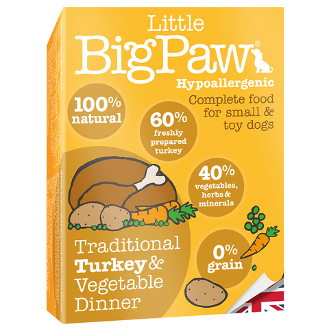 Little Big Paw - Turkey & Vegetable Dinner Pack