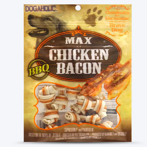 Dogaholic - Chicken Bacon Bone BBQ