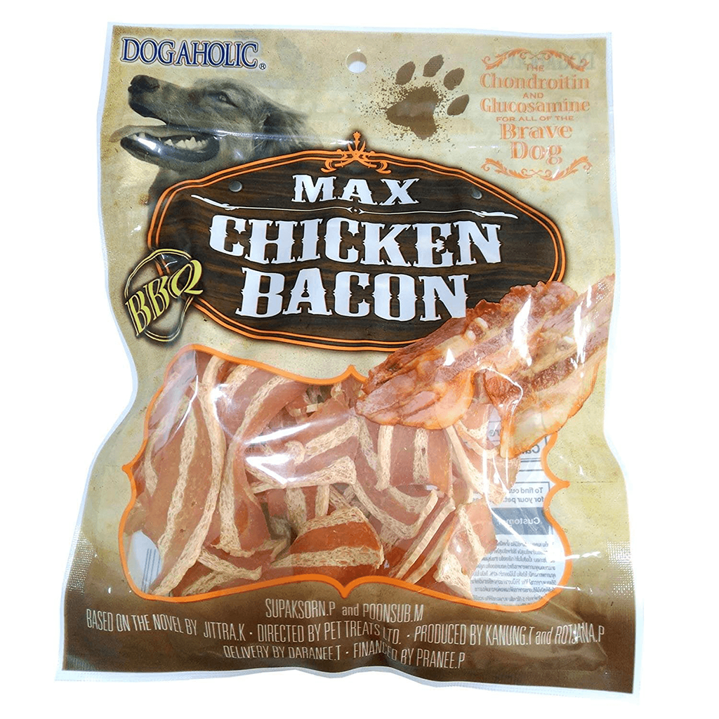 Dogaholic - Max Chicken Bacon Strips BBQ