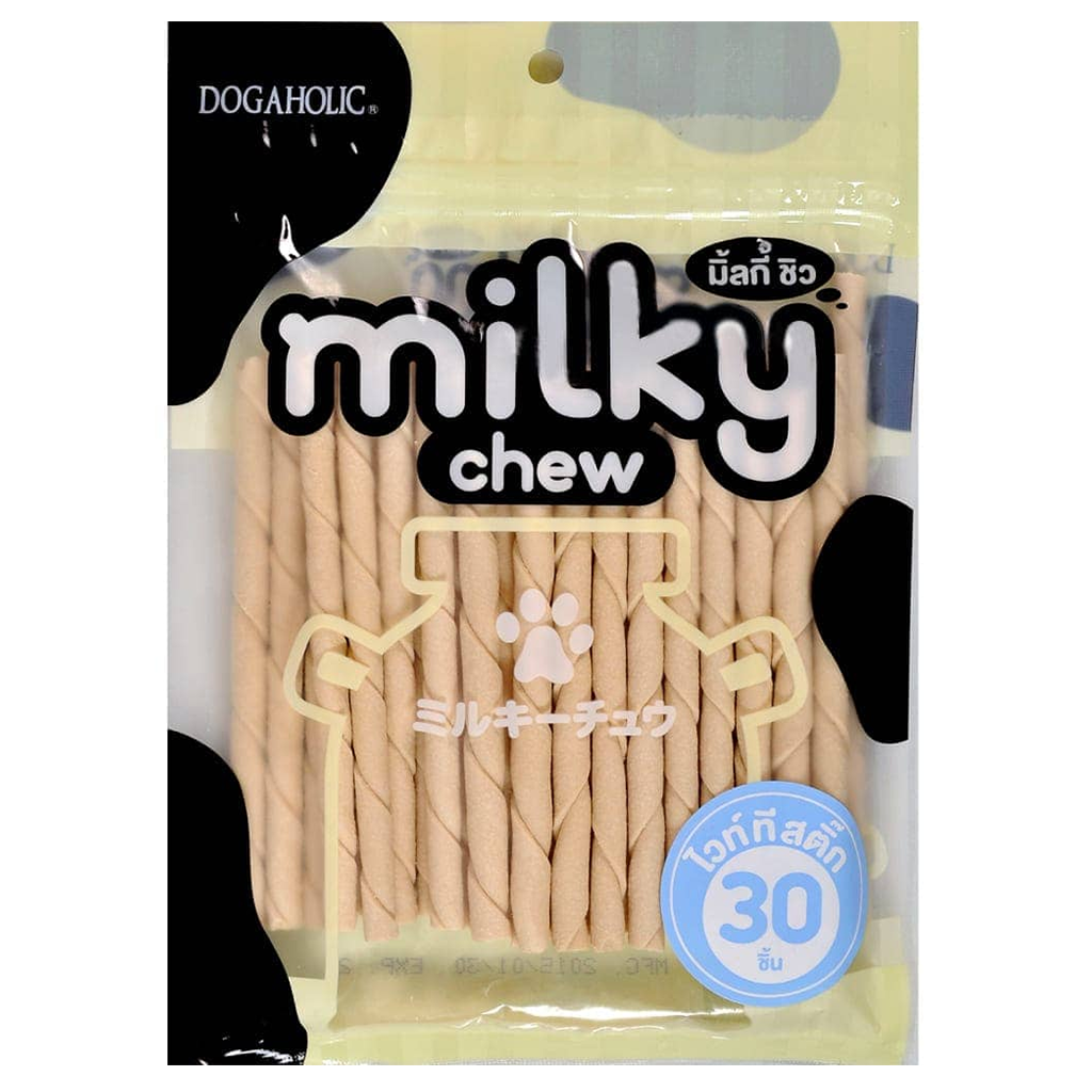Dogaholic - Milky Chew Stick Style - Dog Treat