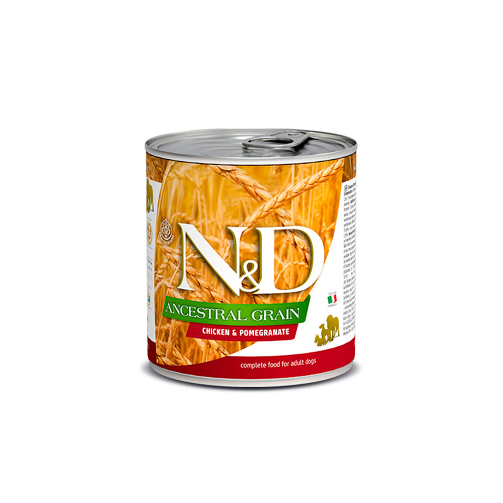 Farmina N&D Ancestral Grain - Chicken & Pomegranate - Adult Dog Wet Food