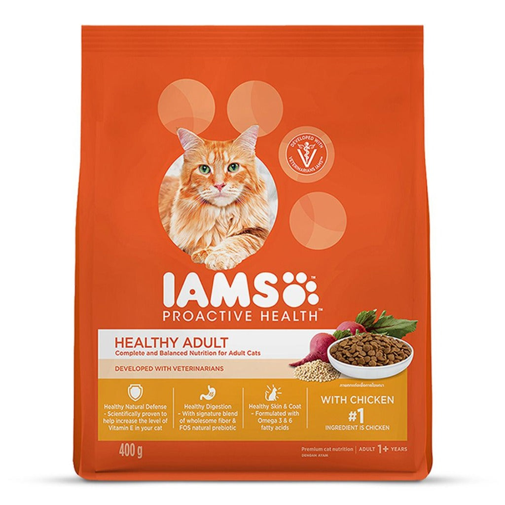 IAMS - Proactive Health - Healthy Adult - 1+ Years - Premium Food with Chicken - Cat Dry Food