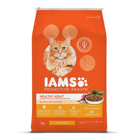 IAMS - Proactive Health - Healthy Adult - 1+ Years - Premium Food with Chicken - Cat Dry Food