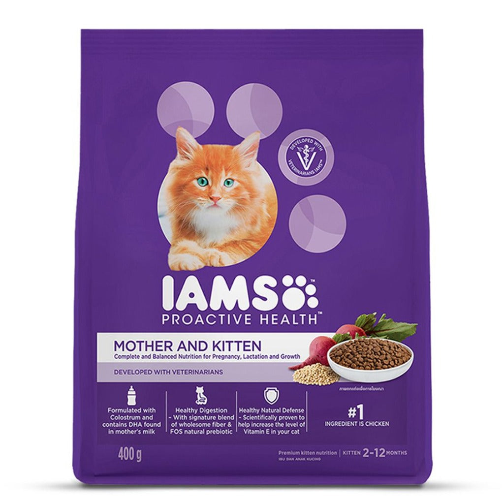 IAMS - Proactive Health - Mother & Kitten - 2-12 Months - Premium with Chicken - Dry Cat Food