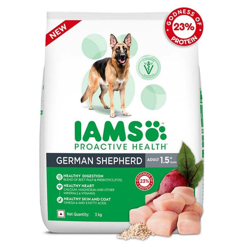 IAMS - Proactive Health for German Shepherd - 1.5+ Years Premium - Adult Dry Dog Food