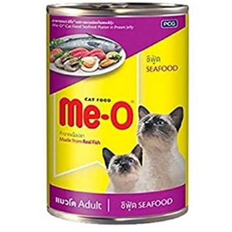 Me-O - Seafood - Adult Wet Cat Food Can