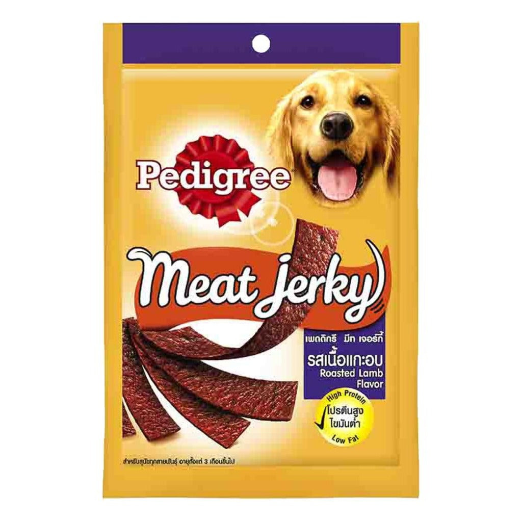Pedigree Meat Jerky Treat Roasted Lamb for Adult Dog