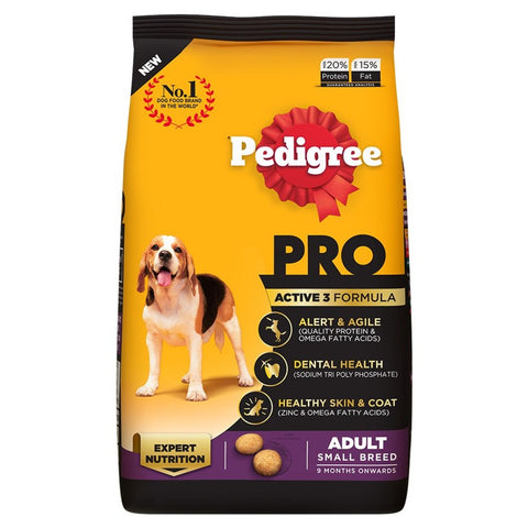 Pedigree PRO Adult Small Breed Expert Nutrition for Dog Older than 9 Months Dry Dog Food
