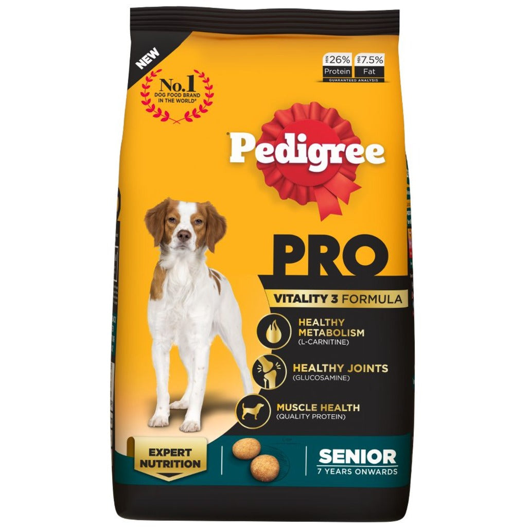 Pedigree PRO Senior Expert Nutrition for Adult Dog Older than 7 Years Dry Dog Food