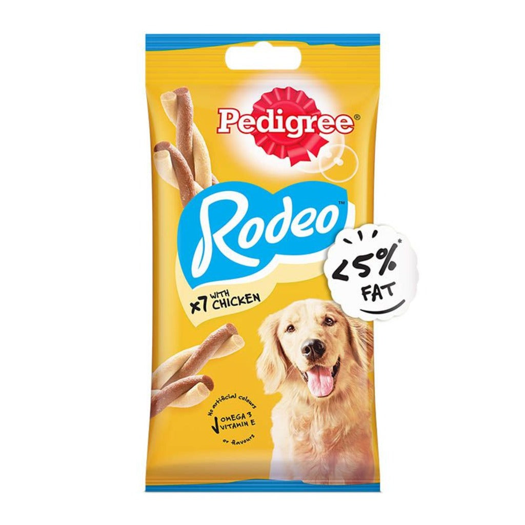 Pedigree Rodeo Adult Dog Treat Chicken (7 Pc)