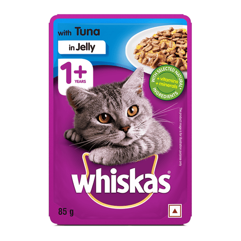 Whiskas Adult Tuna in Jelly Flavour 1+ Years Wet Cat Food