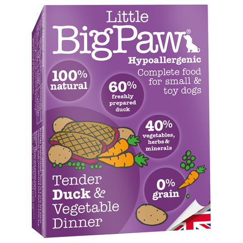 Little Big Paw - Tender Duck & Vegetable Dinner Pack