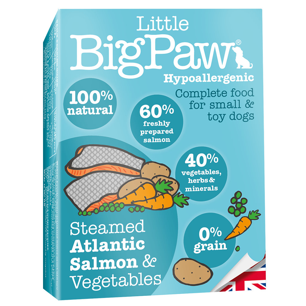 Little Big Paw - Steamed Atlantic Salmon & Vegetables Pack