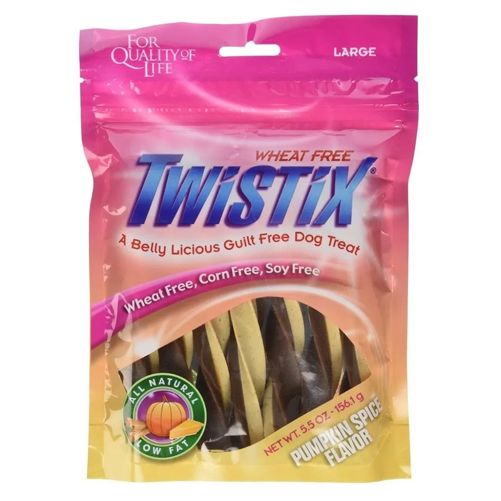 NPIC - Twistix Pumpkin Spice Flavor - Dog Treat