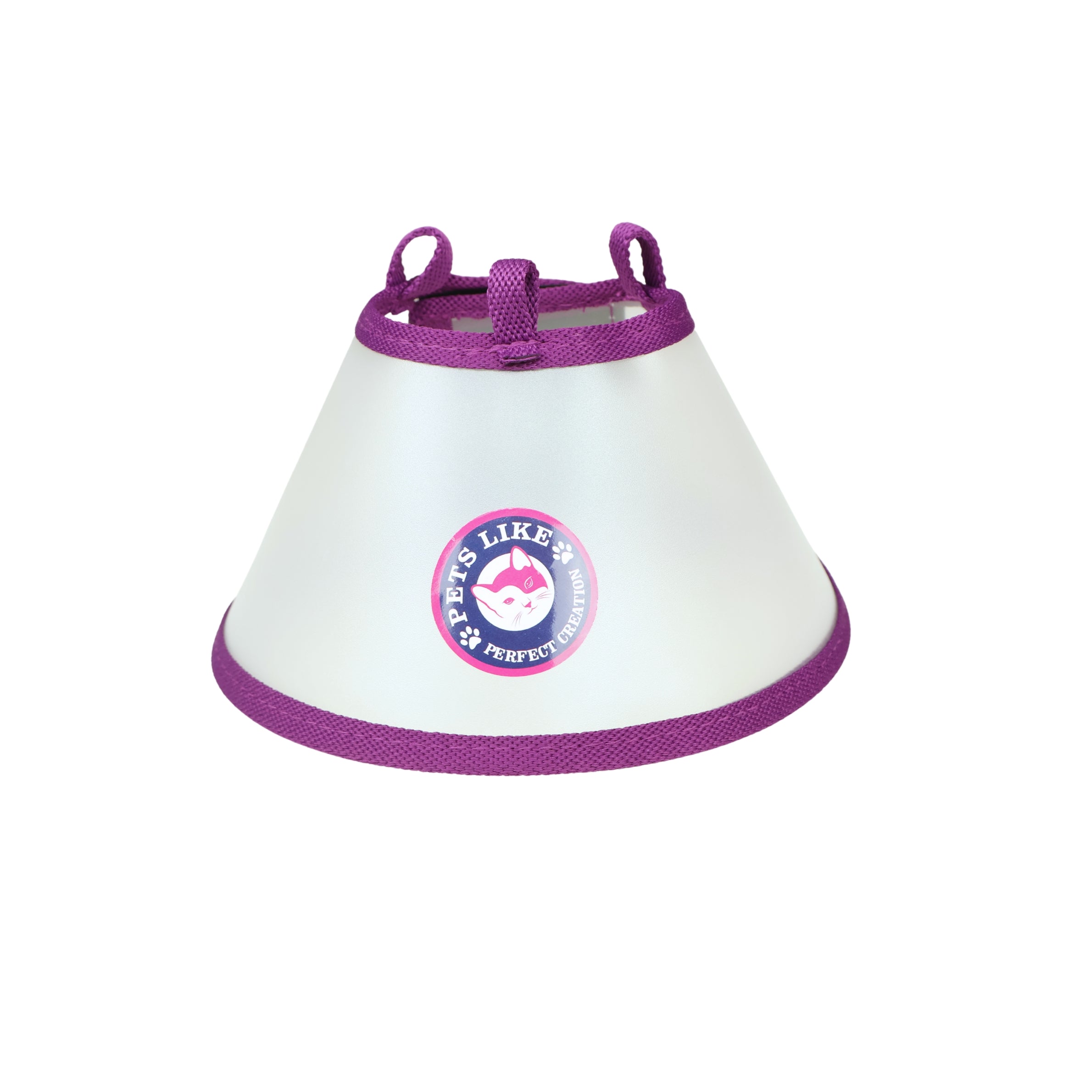 cat e collar transparent