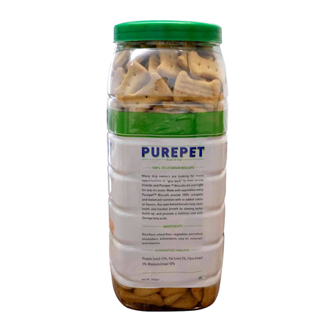Purepet - 100% Vegeterian Biscuit - Dog Treats