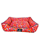 Printed Dog Lounger Bed Online, Soft & Comfortable Dog Bed