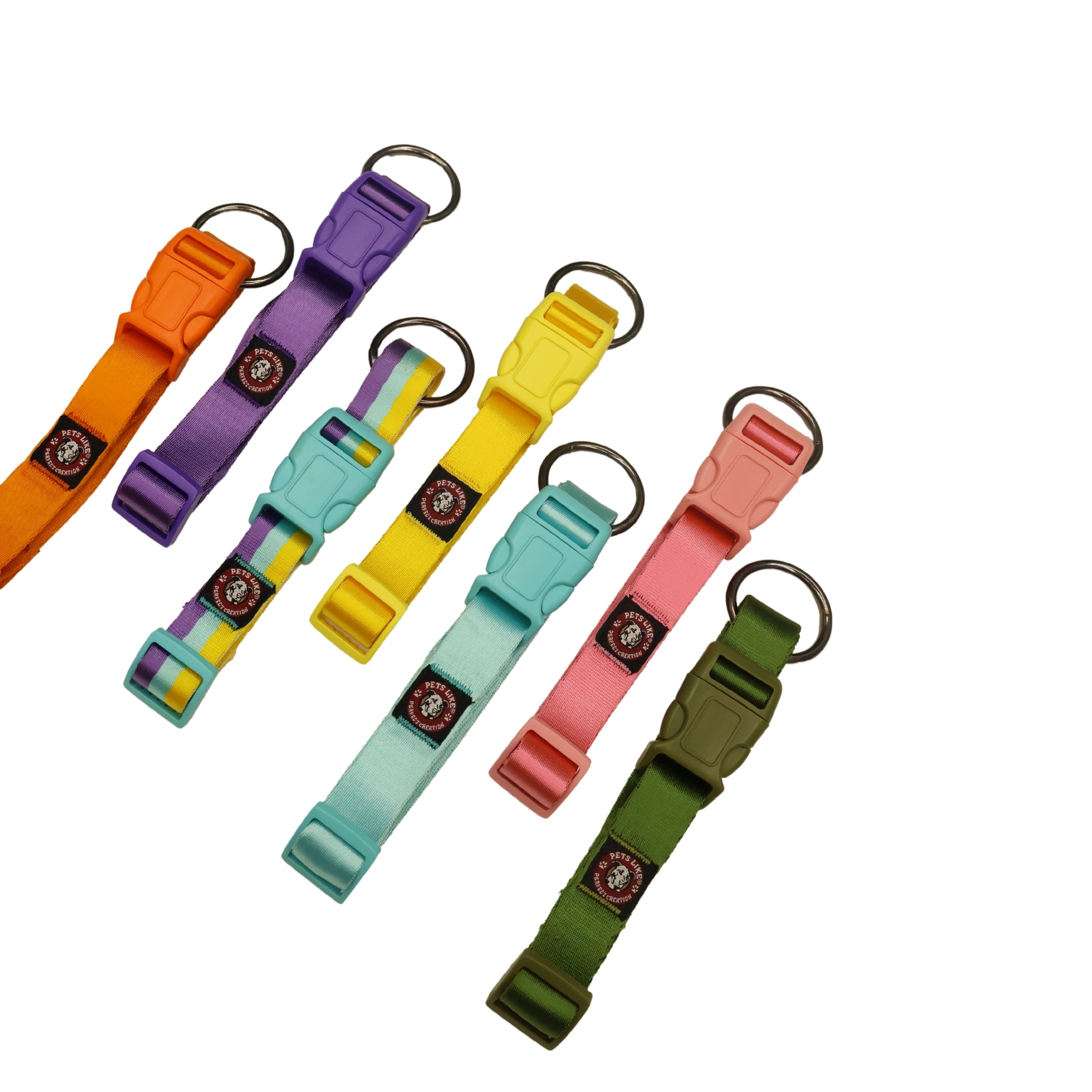 Nylon Dog Collar for Daily Use, Adjustable & Durable