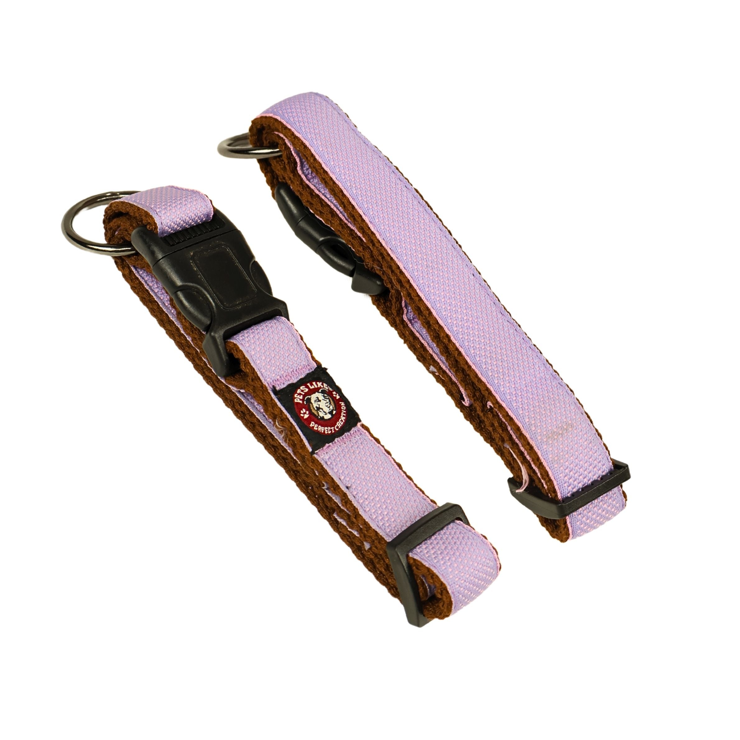 Spun Poly Clip Collar for Dogs with Secure Buckle in Multiple Colours