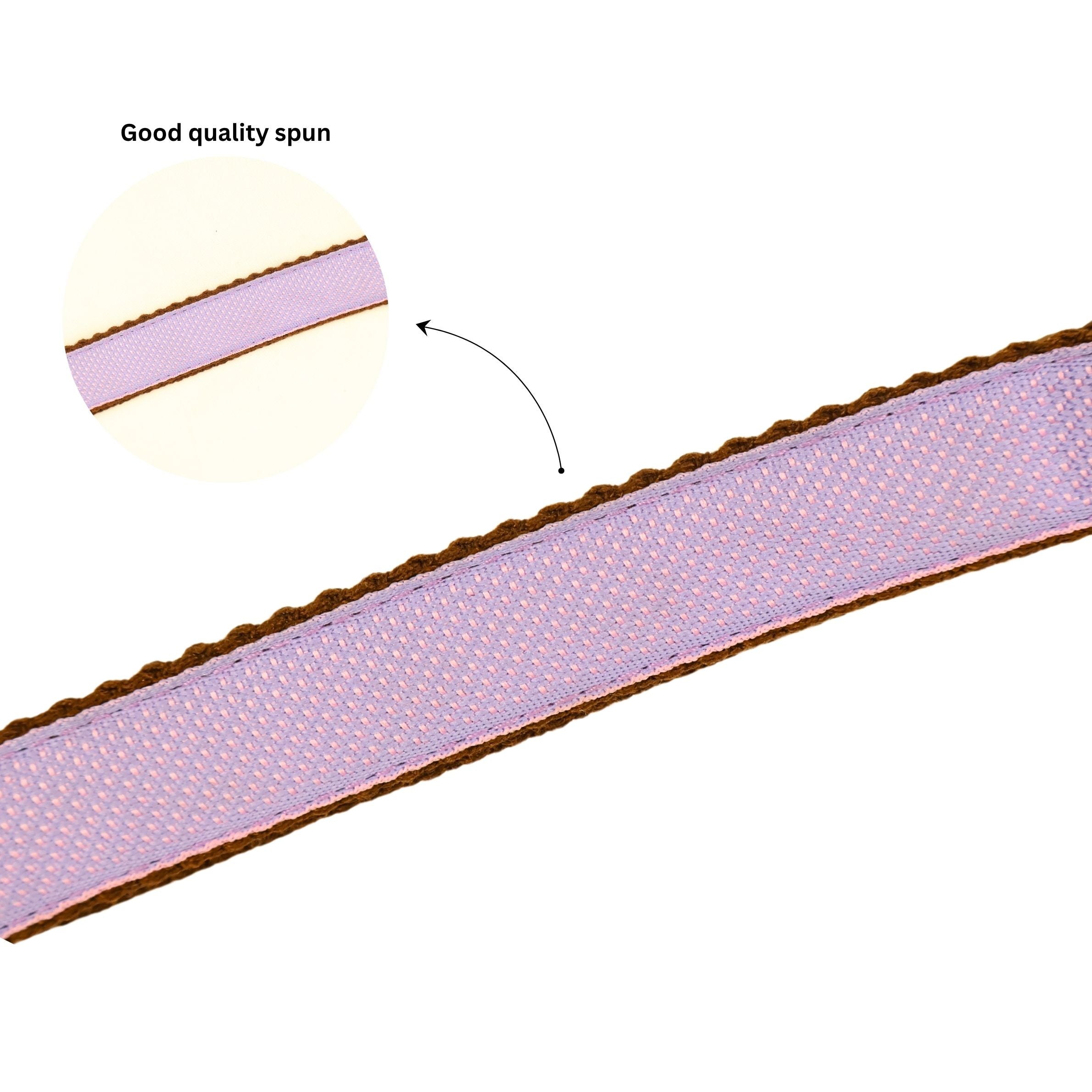 Spun Poly Clip Collar for Dogs with Secure Buckle in Multiple Colours