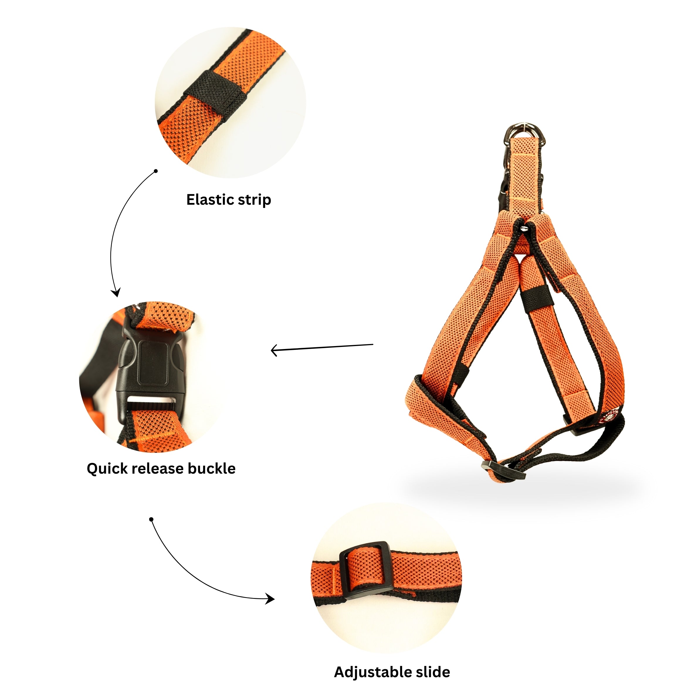 Designer V Dog Harness Online, Stylish & Comfortable in Multiple Colours