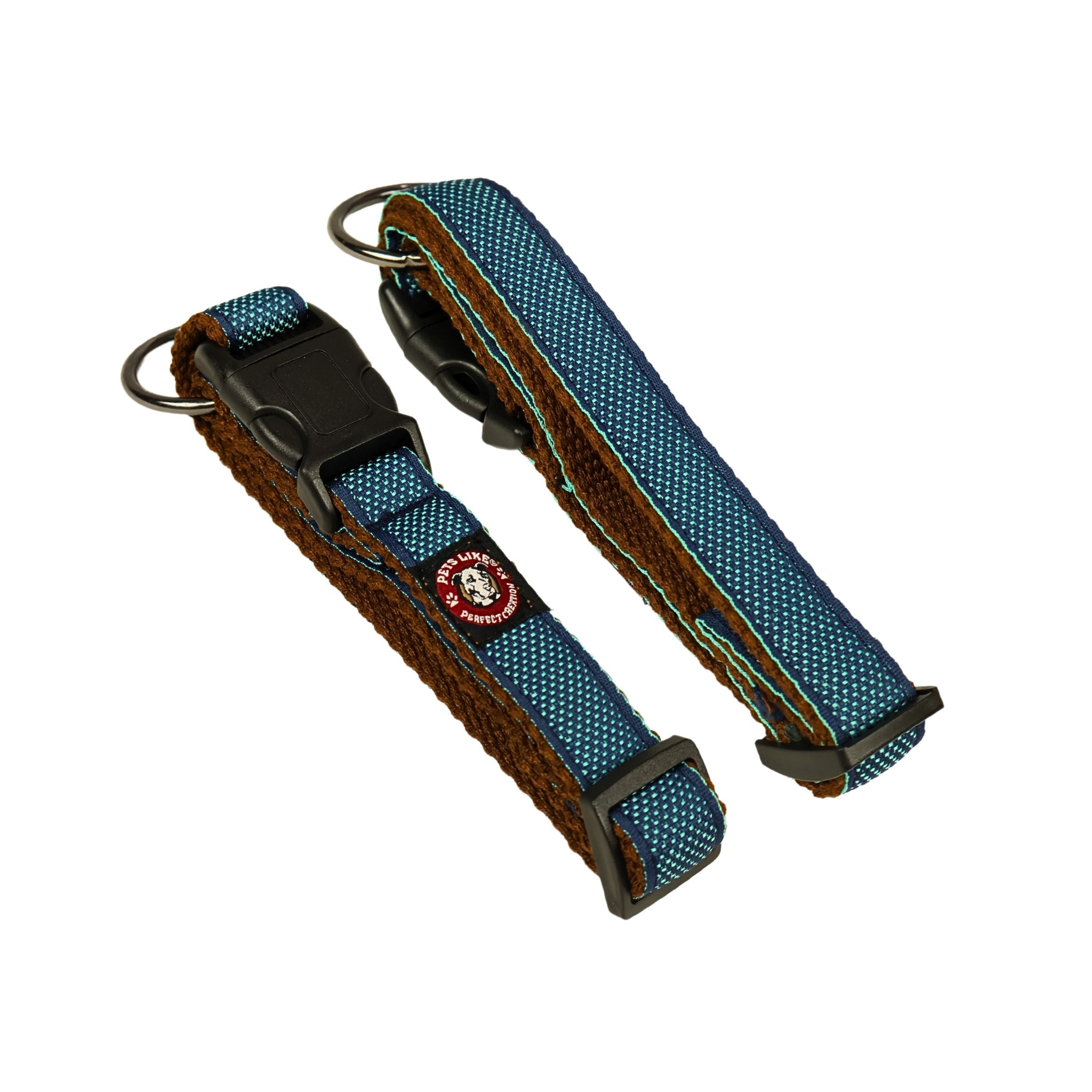 Spun Poly Clip Collar for Dogs with Secure Buckle in Multiple Colours