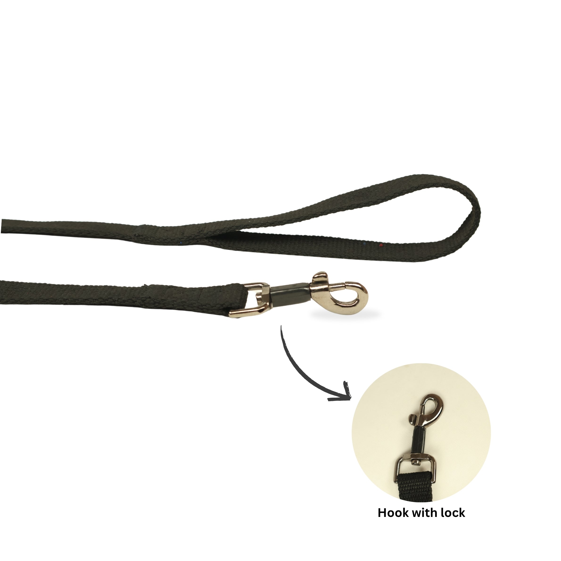Durable Spun Polyester Dog Leash. Strong & Lightweight