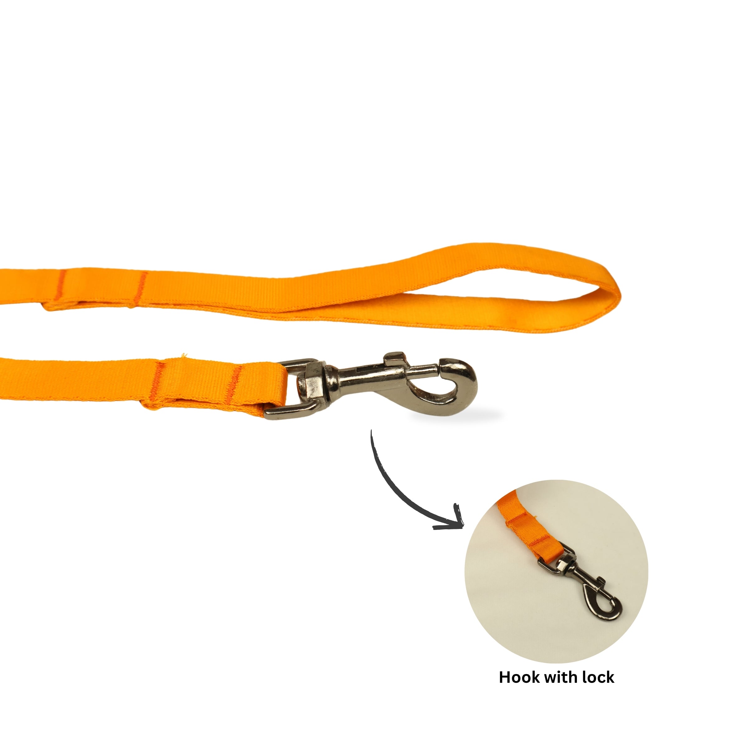 Nylon Dog Leash with Comfortable Grip and Multiple Colour Options