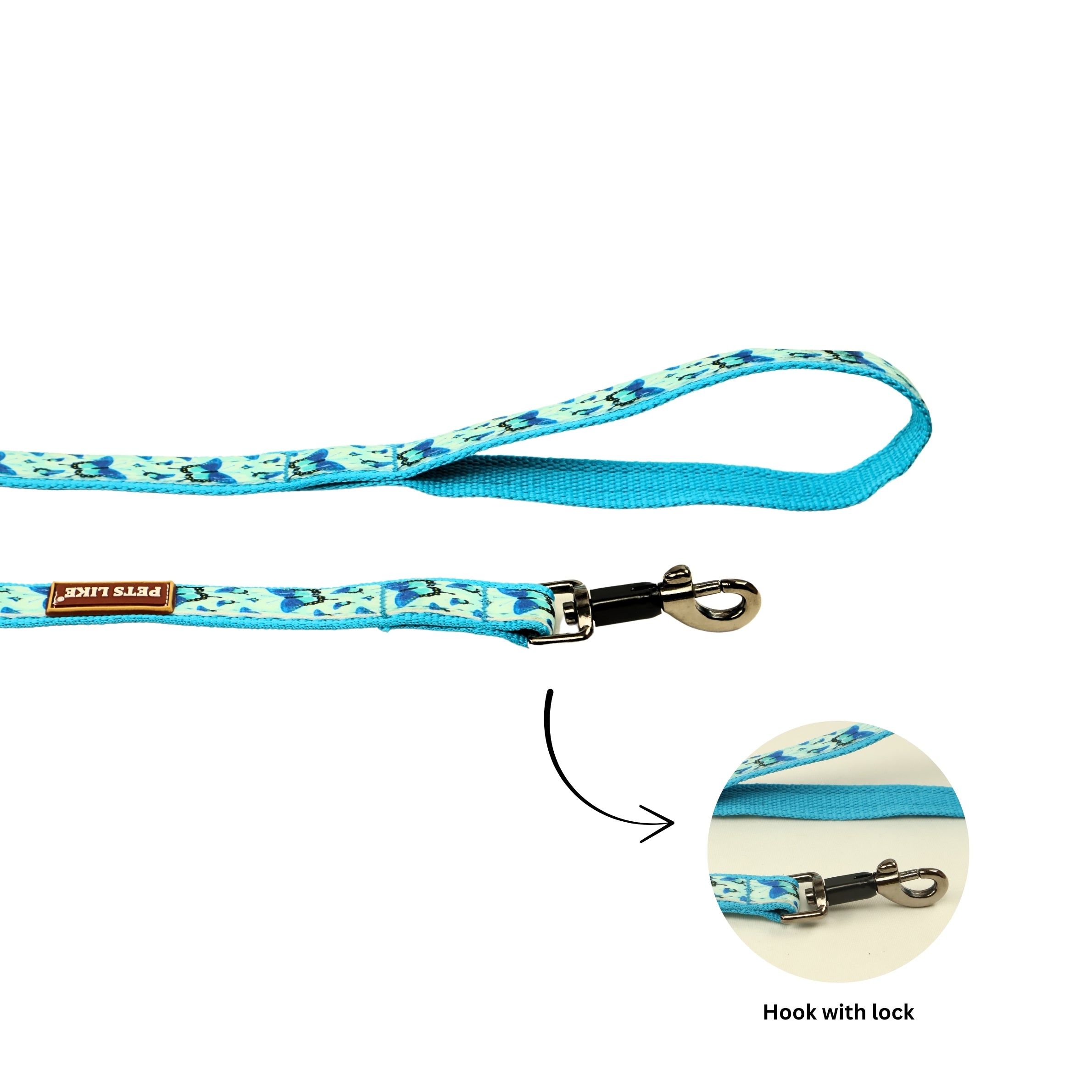 Premium Poly Designer Dog Leash Durable, Tangle-Free, Multi-Colour