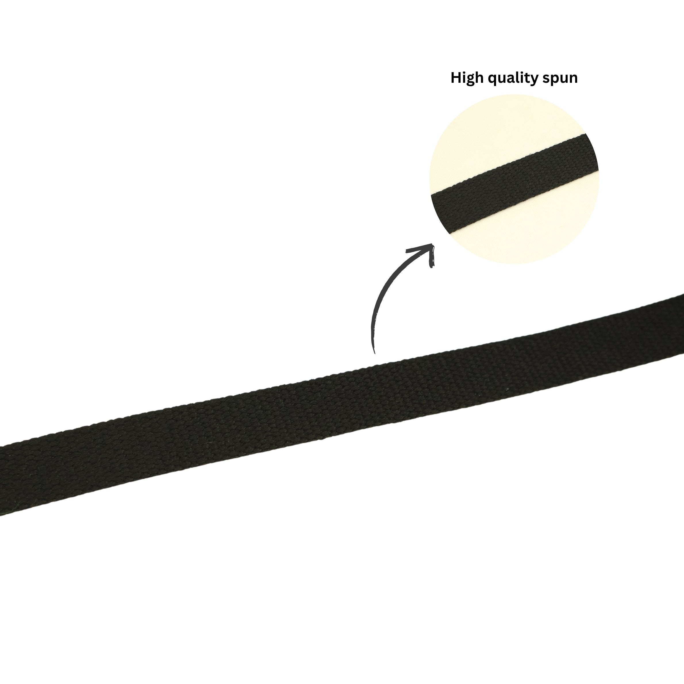 Durable Spun Polyester Dog Leash. Strong & Lightweight