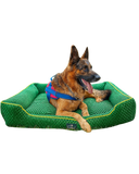 Dog Bed Pattern Lounger Sofa for Comfortable Daily Pet Relaxation