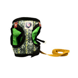 Petslike cat harness and leash green