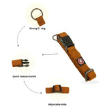 Spun Clip Puppy Dog Collar with Strong & Secure Lock