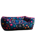 Printed Dog Lounger Bed Online, Soft & Comfortable Dog Bed