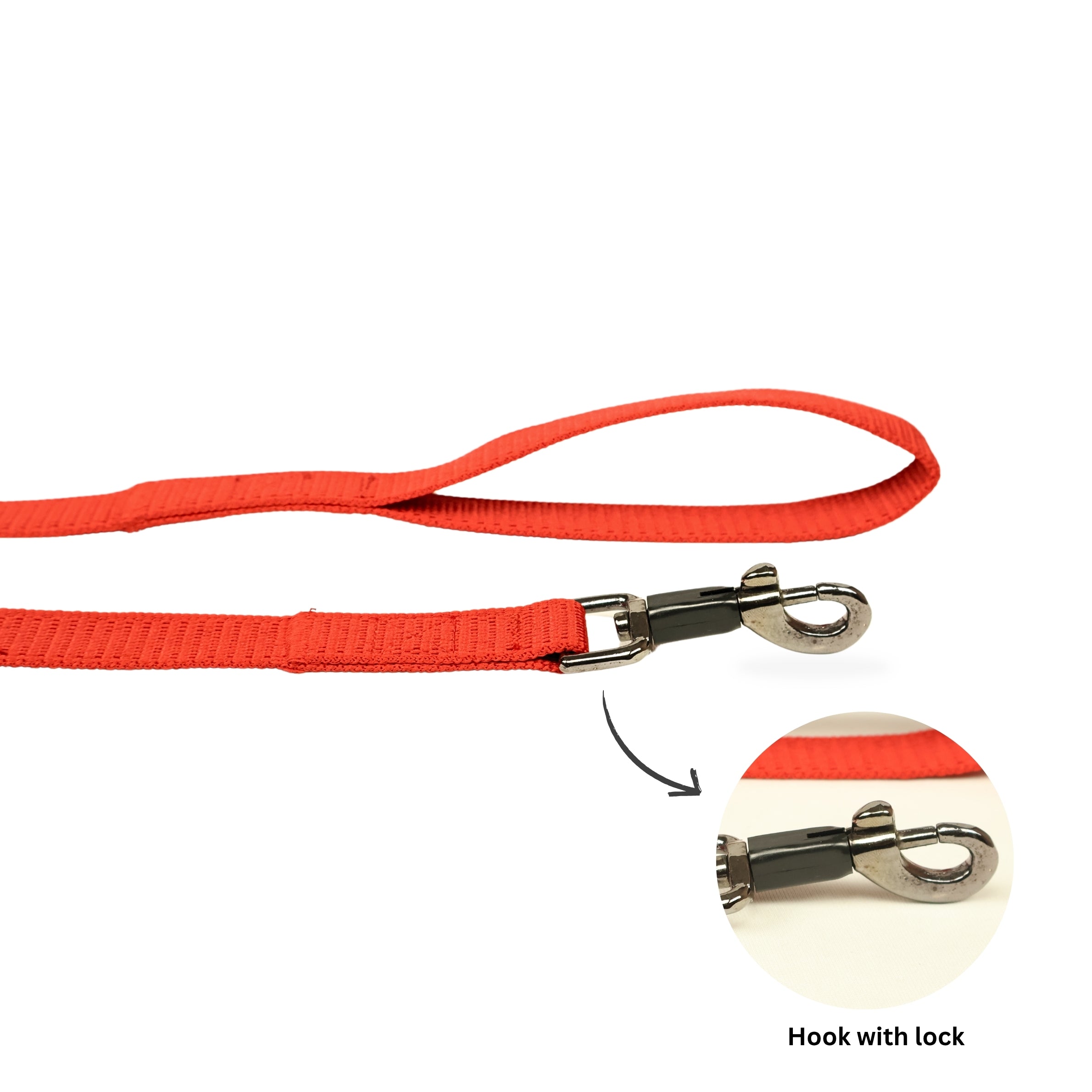 Strong Poly Dog Leash Flat, Tangle-Free, Multiple Colours