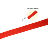 Strong Poly Dog Leash Flat, Tangle-Free, Multiple Colours