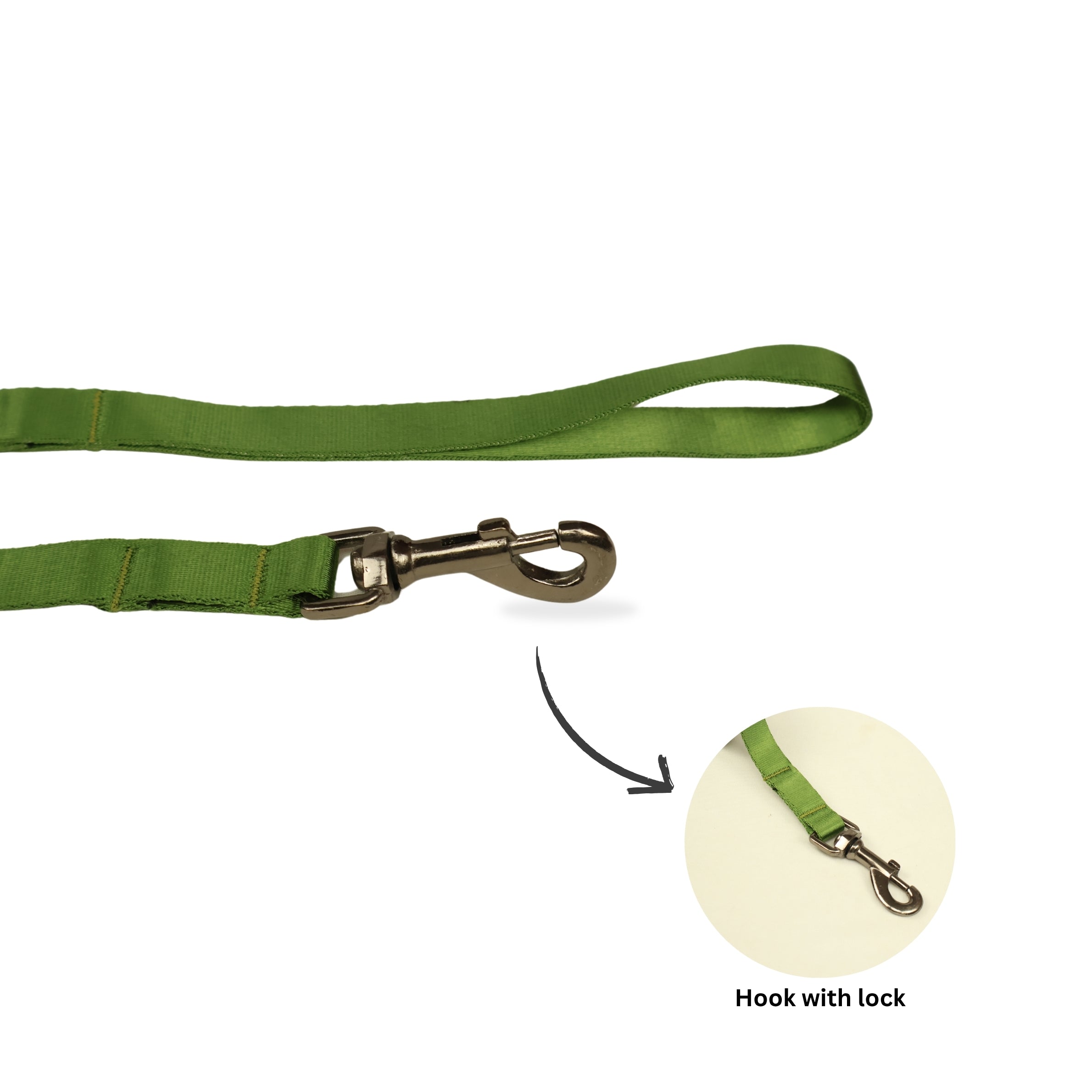 Nylon Dog Leash with Comfortable Grip and Multiple Colour Options
