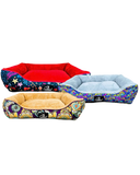 Pet Bed Fur Lounger for Dogs & Cats, Premium Soft Comfort