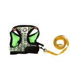 Petslike cat harness and leash green