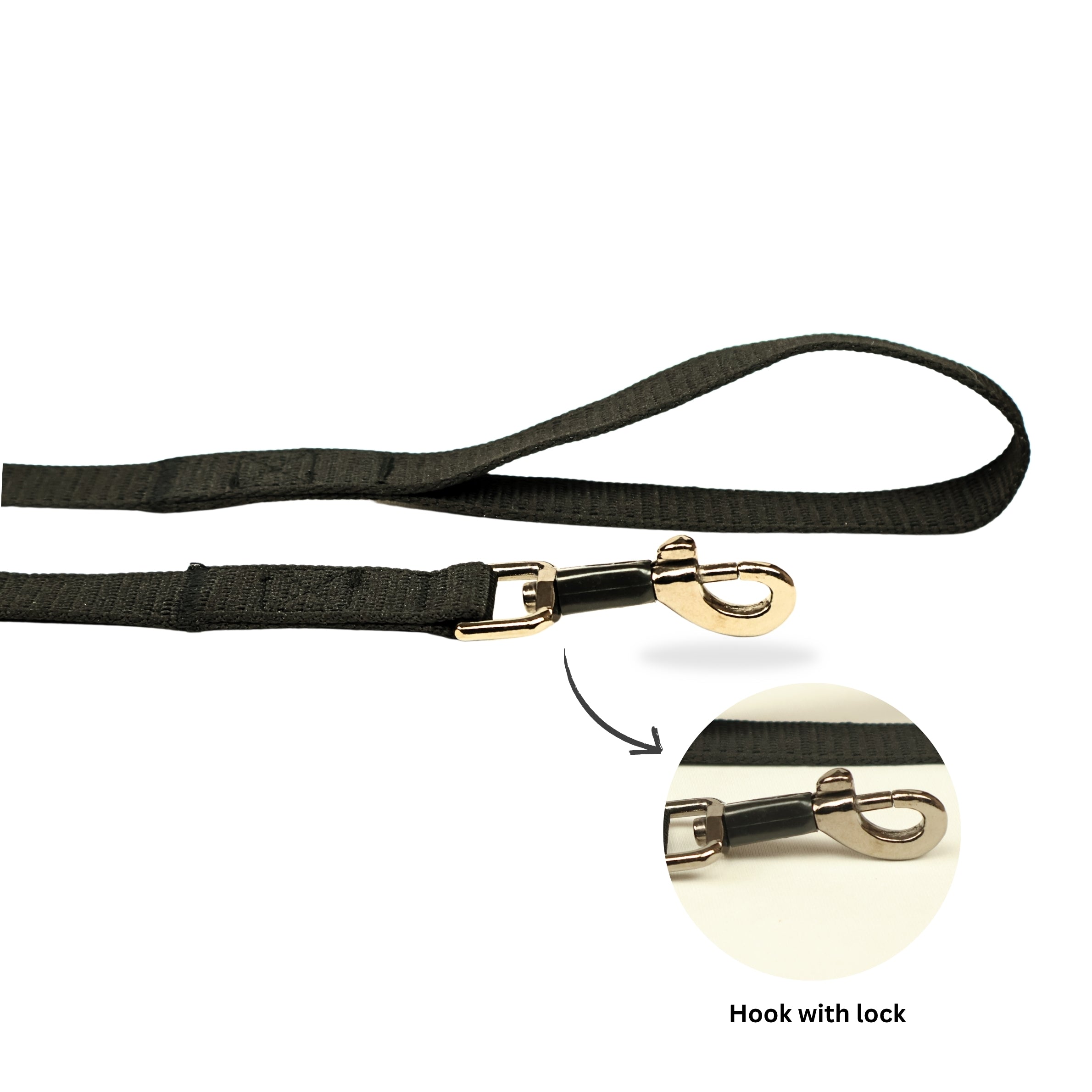 Strong Poly Dog Leash Flat, Tangle-Free, Multiple Colours