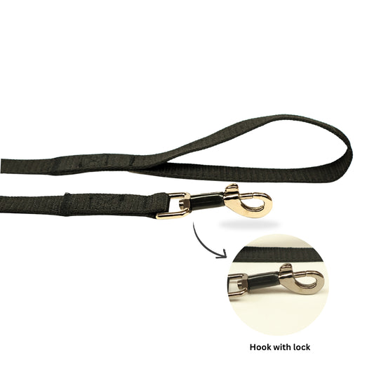 Strong Poly Dog Leash Flat, Tangle-Free, Multiple Colours
